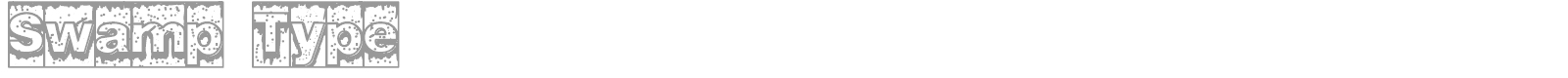 Swamp Type font preview